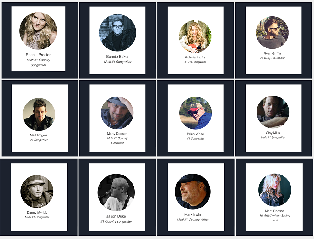 SongTown songwriting retreat hit songwriters